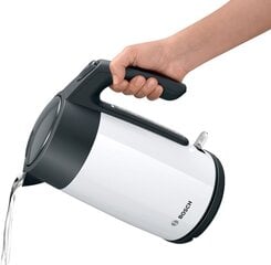 Чайник Bosch TWK 7L461, 2400 W, 1.7 l белый цена и информация | Электрочайники | kaup24.ee