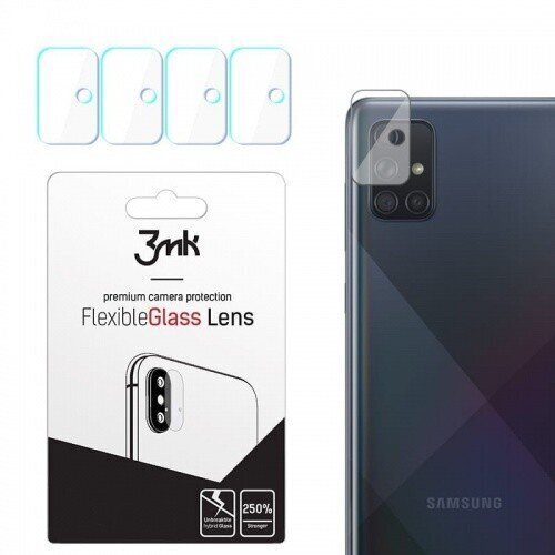 LCD kaitsekile kaamera jaoks 3MK Flexible Glass Lens Samsung S906 S22 Plus 5G hind ja info | Ekraani kaitsekiled | kaup24.ee