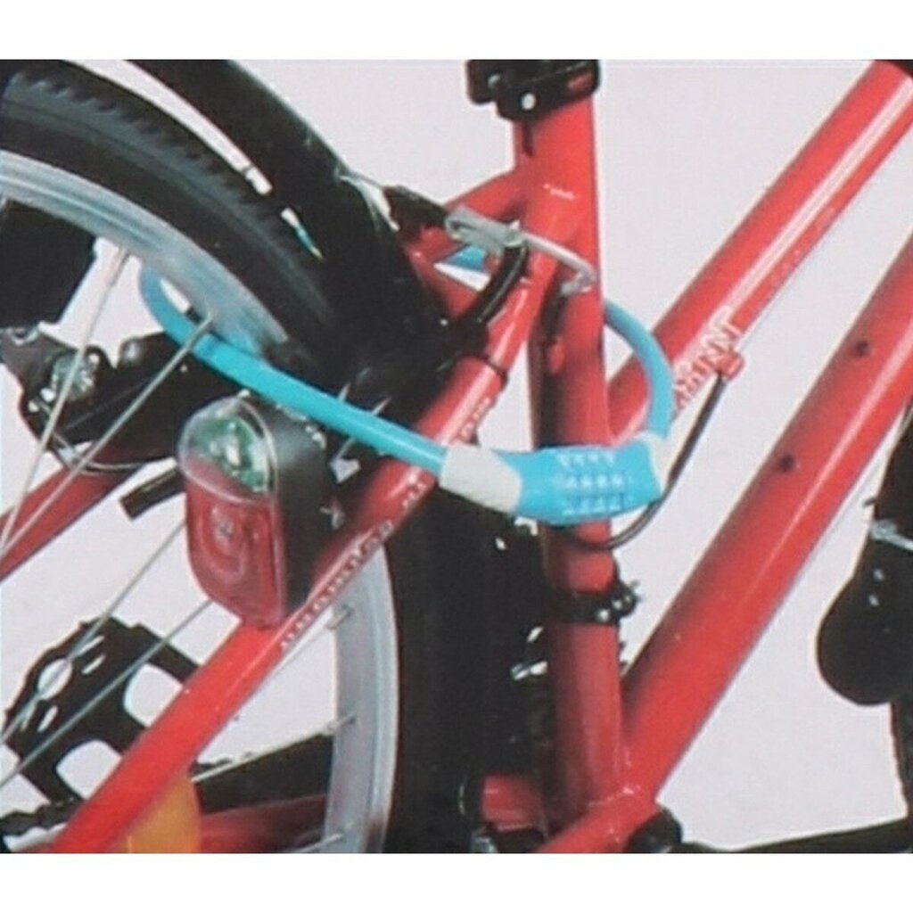 Jalgrattalukk koodiga Dunlop, 1 x 65 cm, roheline hind ja info | Rattalukud | kaup24.ee