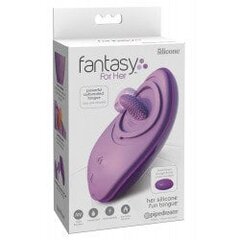 Fantasy For Her Her Silicone Fun Tongue - Purple hind ja info | Anaallelud | kaup24.ee