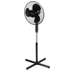 Ventilaator Dunlop, 40 cm, must цена и информация | Вентиляторы | kaup24.ee