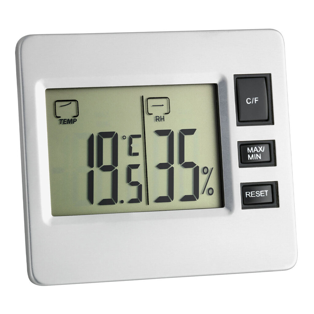 Digitaalne termohügromeeter TFA 30.5028 hind ja info | Ilmajaamad, termomeetrid | kaup24.ee