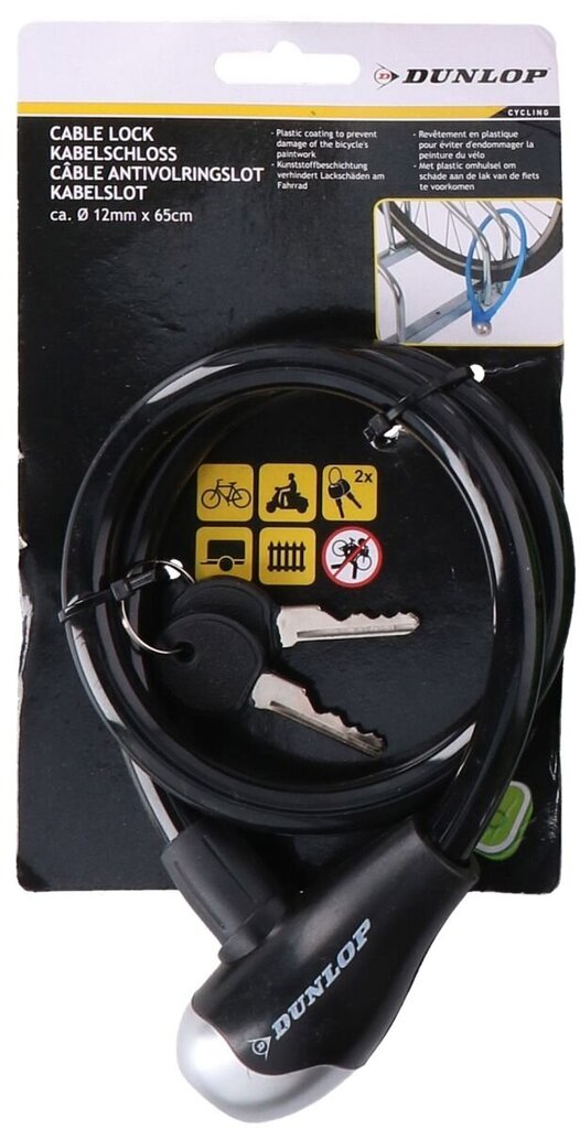 Rattalukk Dunlop, 1,2 x 65 cm hind ja info | Rattalukud | kaup24.ee
