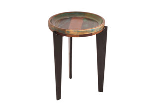 Приставной столик Fiume 39, коричневый/разные цвета цена и информация | Журнальные столики | kaup24.ee