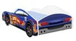 Voodi madratsiga Car BED-BLUE-4, 160x80 cm, sinine цена и информация | Lastevoodid | kaup24.ee