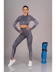 Леггинсы и толстовка Gym 847 Grey LC1757 цена и информация | Спортивная одежда для женщин | kaup24.ee