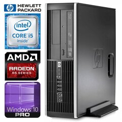 HP 8100 Elite SFF i5-650 16GB 960SSD+2TB R5-340 2GB DVD WIN10Pro [refurbished] цена и информация | Стационарные компьютеры | kaup24.ee