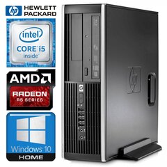 HP 8100 Elite SFF i5-650 16GB 480SSD+2TB R5-340 2GB DVD WIN10 [refurbished] цена и информация | Стационарные компьютеры | kaup24.ee