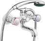 Deante vannisegisti koos dušikomplektiga Teno BON_011D, Chrome hind ja info | Vannitoa segistid | kaup24.ee