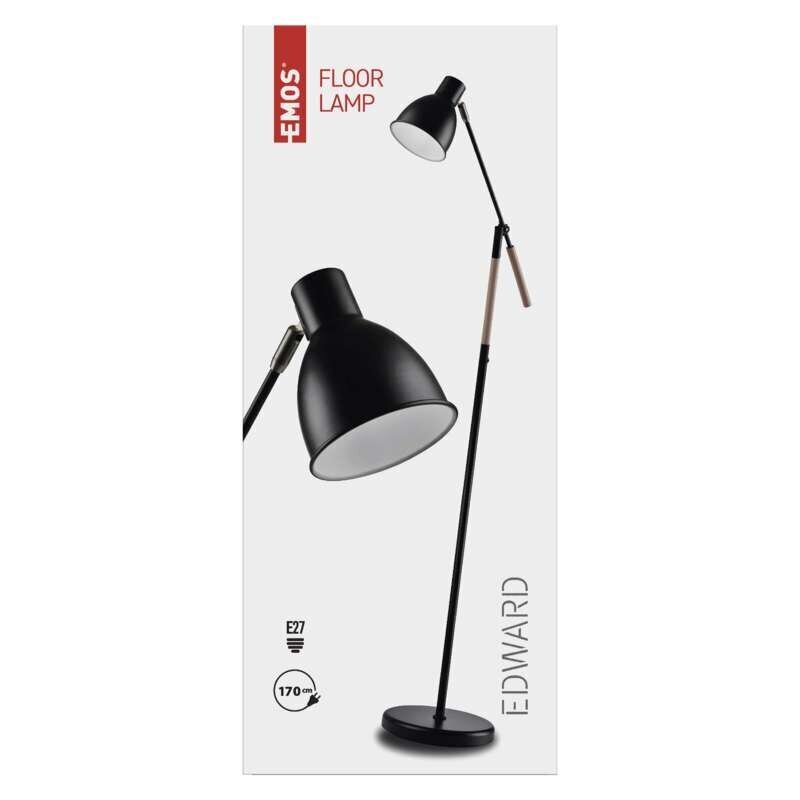 Lamp Emos Edvard hind ja info | Laualambid | kaup24.ee