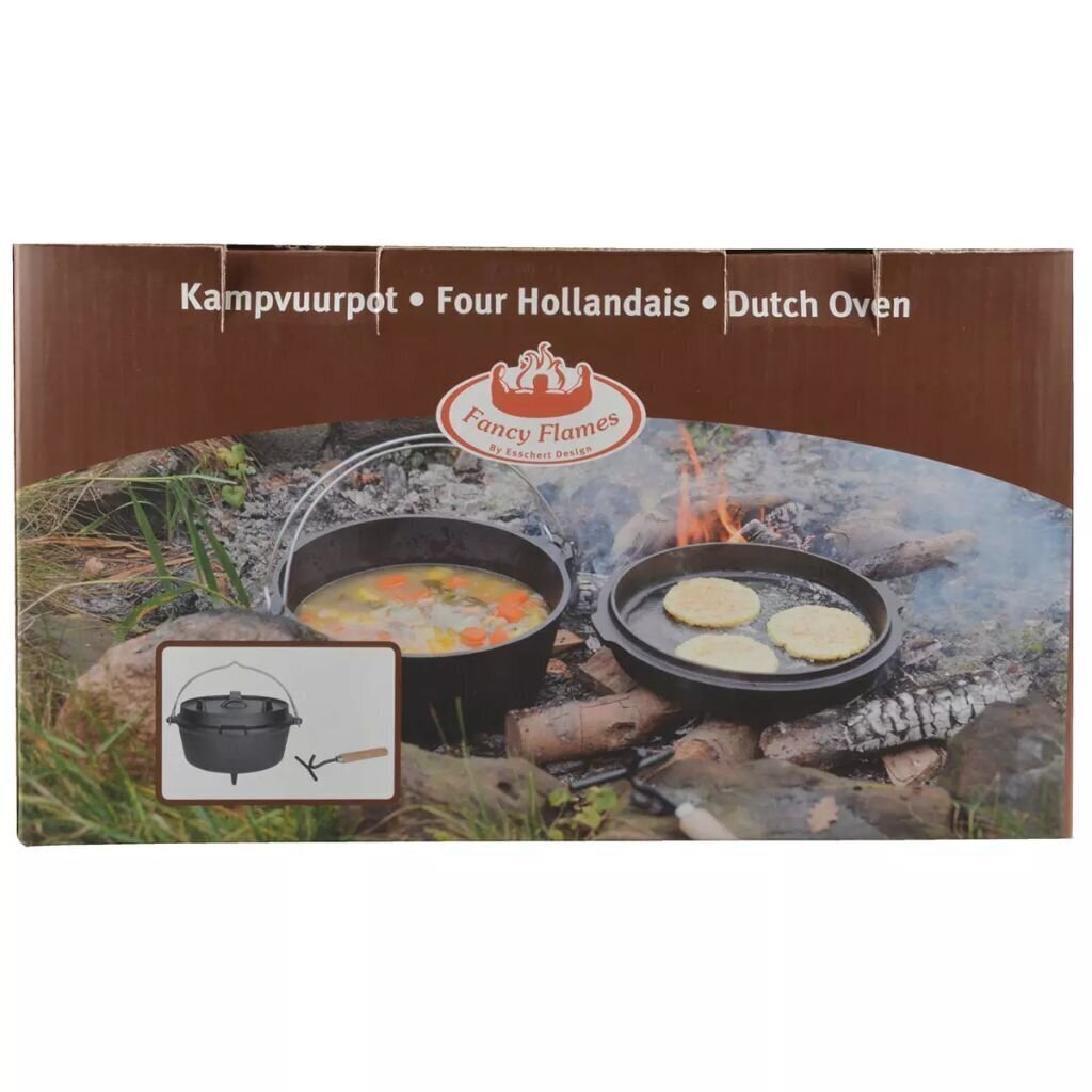 6.5 l Malmist potti Dutch-Oven hind ja info | Grillid | kaup24.ee