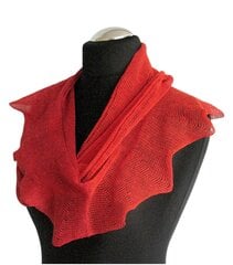 Sall, linane, punane цена и информация | Женские шарфы, платки | kaup24.ee