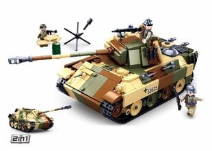 Sluban army Keskmine Saksa Tank цена и информация | Конструкторы и кубики | kaup24.ee