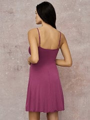 Вискозная ночная сорочка Lega NMV87, тёмно-розовый цена и информация | Женские пижамы, ночнушки | kaup24.ee