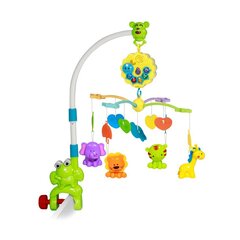 Muusikaline voodikarussell Lorelli Froggy hind ja info | Imikute mänguasjad | kaup24.ee