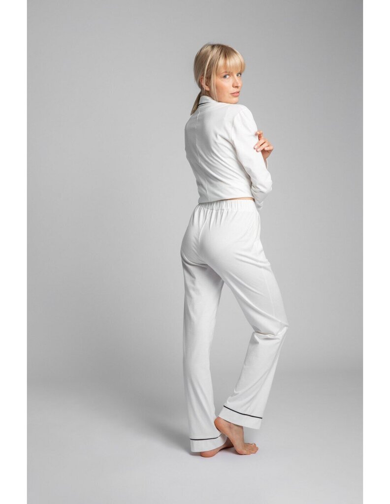 Naiste püksid LaLupa LA020, valge hind ja info | Öösärgid, pidžaamad | kaup24.ee