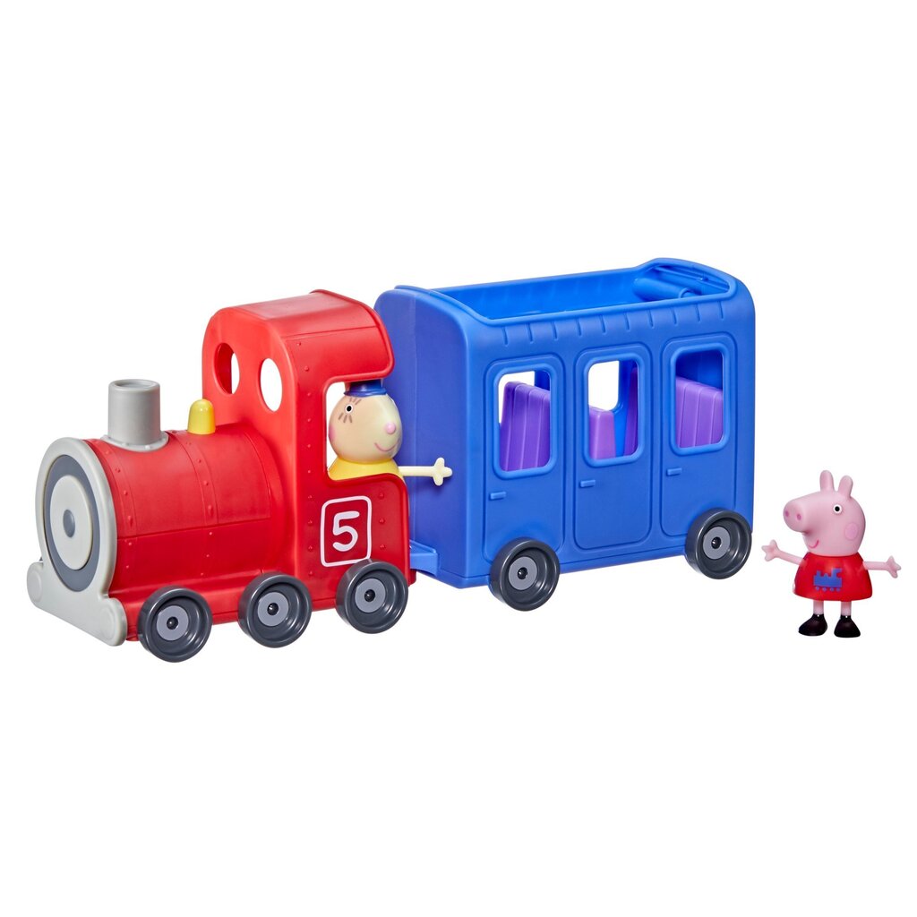 Komplekt Põrsas Peppa rong Peppa Pig hind ja info | Tüdrukute mänguasjad | kaup24.ee