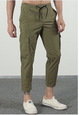 Püksid meestele Tom Tailor, rohelised hind ja info | Meeste püksid | kaup24.ee