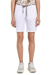 Lühikesed püksid naistele Tom Tailor, valge hind ja info | Naiste lühikesed püksid | kaup24.ee