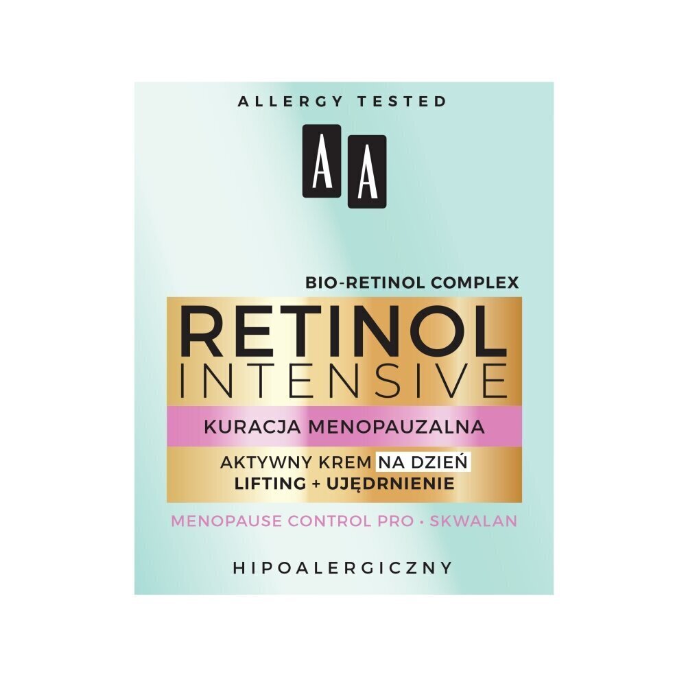 Tõstva efektiga näokreem AA Retinol Intensive 50 ml цена и информация | Näokreemid | kaup24.ee