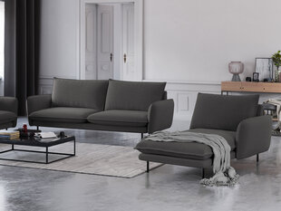 Pehme mööbli komplekt Cosmopolitan Design Vienna, tumehall цена и информация | Диваны | kaup24.ee