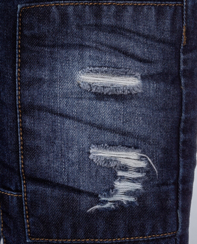 Poiste lühikesed teksapüksid Gulliver, sinine 110 cm цена и информация | Poiste lühikesed püksid | kaup24.ee