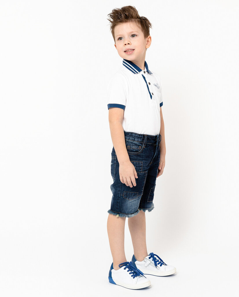 Poiste lühikesed teksapüksid Gulliver, sinine 110 cm hind ja info | Poiste lühikesed püksid | kaup24.ee