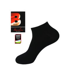 Мужские короткие носки Bisoks 12301 black цена и информация | Meeste sokid | kaup24.ee