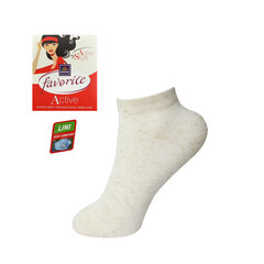Naiste lina sokid Favorite 22184 flax hind ja info | Naiste sokid | kaup24.ee