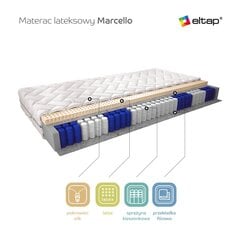 Матрас NORE Marcello Silk, 90x200 см цена и информация | Матрасы | kaup24.ee