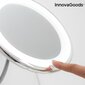 LED valgustusega suurenduspeegel InnovaGoods цена и информация | Meigikotid, lauapeeglid | kaup24.ee