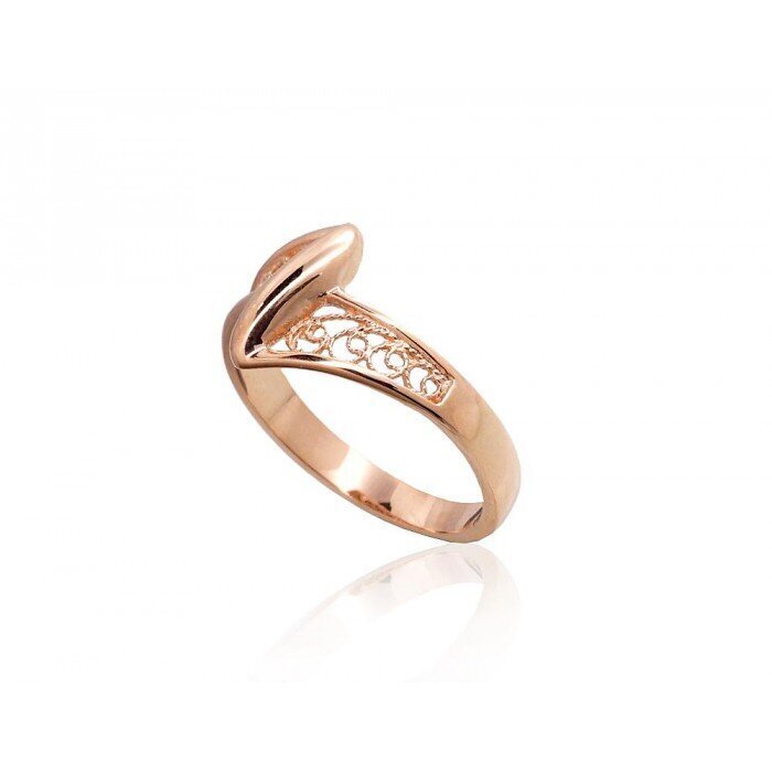 Punasest kullast sõrmus Diamond Sky "Infinity VI", proov 585 4752263006683 hind ja info | Sõrmused | kaup24.ee