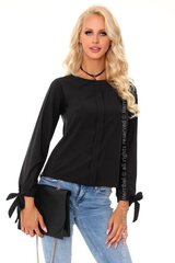 блуза Emelynna Black 85287 цена и информация | Женские блузки, рубашки | kaup24.ee