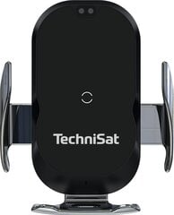 Technisat smart3 nutikas juhtmevaba telefonilaadija-hoidja autosse, must hind ja info | Mobiiltelefonide hoidjad | kaup24.ee