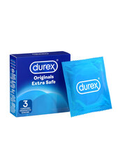 Kondoomid Durex Extra Safe 1X, 3 tk. цена и информация | Презервативы | kaup24.ee