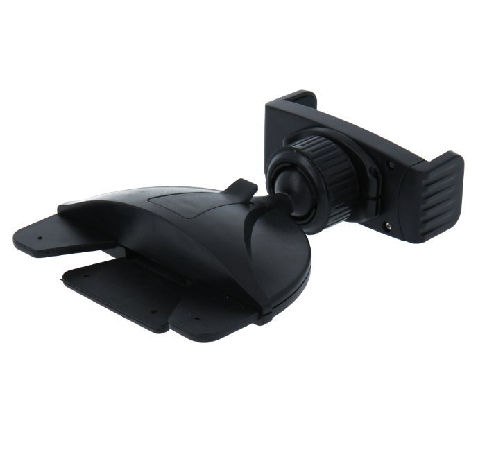 Swissten S-Grip S3-CD1 Universal Car CD / Radio Holder For Tablets / Phones / GPS Black цена и информация | Mobiiltelefonide hoidjad | kaup24.ee