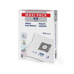 K&M KM-P15-MX, 12 шт. цена и информация | Аксессуары для пылесосов | kaup24.ee