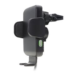 4smarts VoltBeam Touch 2 Car Holder With 10W Wireless Chargin / USB to USB-C / Black цена и информация | Держатели для телефонов | kaup24.ee