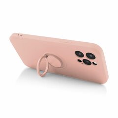 Mocco Pastel Ring Silicone Back Case for Samsung Galaxy S22 Ultra 5G Pink hind ja info | Telefoni kaaned, ümbrised | kaup24.ee