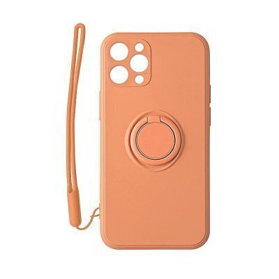 Mocco Pastel Ring Silicone Back Case for Samsung Galaxy S22 Plus 5G Orange цена и информация | Telefoni kaaned, ümbrised | kaup24.ee