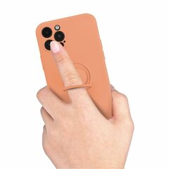 Mocco Pastel Ring Silicone Back Case for Samsung Galaxy S22 Plus 5G Orange цена и информация | Чехлы для телефонов | kaup24.ee