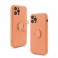 Mocco Pastel Ring Silicone Back Case for Samsung Galaxy S22 Plus 5G Orange цена и информация | Telefoni kaaned, ümbrised | kaup24.ee