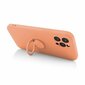 Mocco Pastel Ring Silicone Back Case for Samsung Galaxy S22 Plus 5G Orange hind ja info | Telefoni kaaned, ümbrised | kaup24.ee