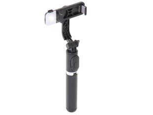 RoGer V15 Universal Tripod Stand for Selfie with LED Lamp hind ja info | Selfie sticks | kaup24.ee
