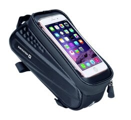 Swissten Waterproof Bike holder / bag For 5.4 - 6.7 inches Mobile phones Black цена и информация | Держатели для телефонов | kaup24.ee