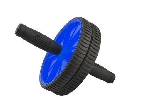 RoGer Double Wheel Roller for Exercise hind ja info | Kõhulihaste treenijad | kaup24.ee