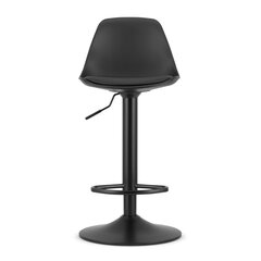 Барный стул Hoga, черный kaina ir informacija | Стулья для кухни и столовой | kaup24.ee