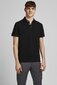 JACK & JONES meeste polosärk 12136668*05, must 5715102231935 hind ja info | Meeste T-särgid | kaup24.ee