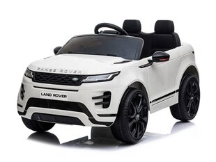 Land Rover, Range Rover Evoque 12v, muusikamooduliga, MP3, valge hind ja info | Laste elektriautod | kaup24.ee