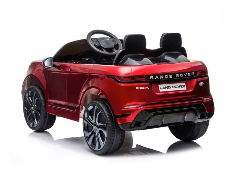 Land Rover, Range Rover Evoque 12v, muusikamooduliga, MP3, punane hind ja info | Laste elektriautod | kaup24.ee